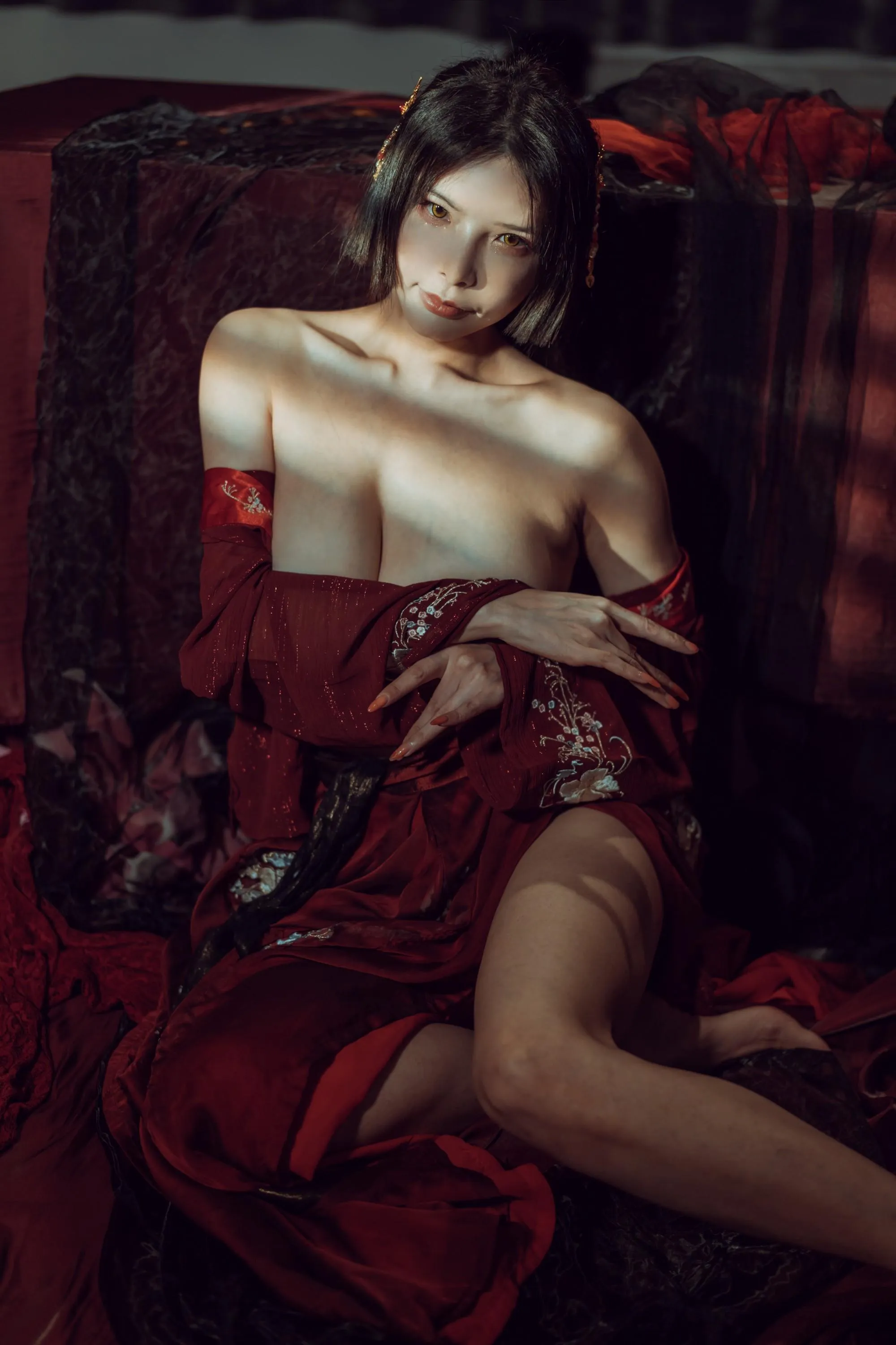 秋和柯基 – NO.035 昏红帐 [52P]插图6